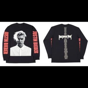 Justin Bieber Purpose Tour Long Sleeve
